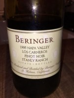 Beringer Stanly Ranch Vineyard Pinot Noir