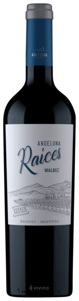 ANDELUNA RAICES MALBEC6X750 - alternate view