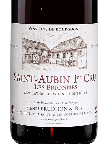 Henri Prudhon & Fils Saint-Aubin 1er Cru 'Les Frionnes' | Vivino