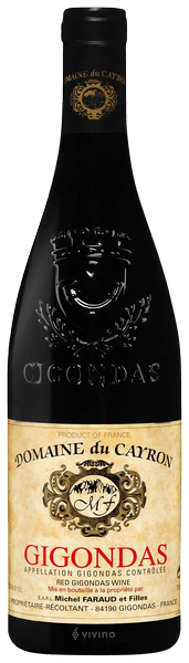 2019 Domaine du Cayron Gigondas | Vivino US