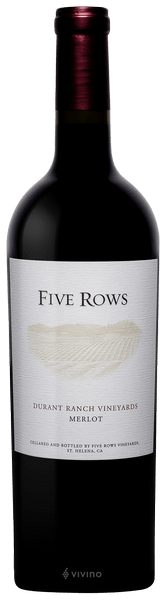 Five Rows Merlot (Durant Ranch Vineyards) | Vivino US