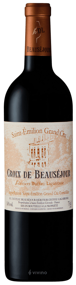 Château Beausejour (héritiers Duffau-Lagarrosse) Croix de