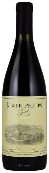 Joseph Phelps Vineyards Larry Hyde & Sons Vineyard Syrah