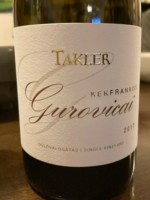 Takler Gurovicai Kékfrankos