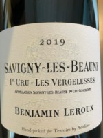 Benjamin Leroux Savigny-lès-Beaune 1er Cru 'Les Vergelesses'