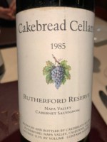 Cakebread Rutherford Reserve Cabernet Sauvignon