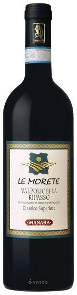 Manara Le Morete Valpolicella Ripasso Classico Superiore