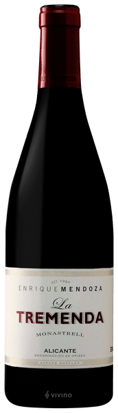 Enrique Mendoza La Tremenda Monastrell Alicante