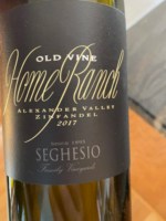 Seghesio Home Ranch Old Vine Zinfandel