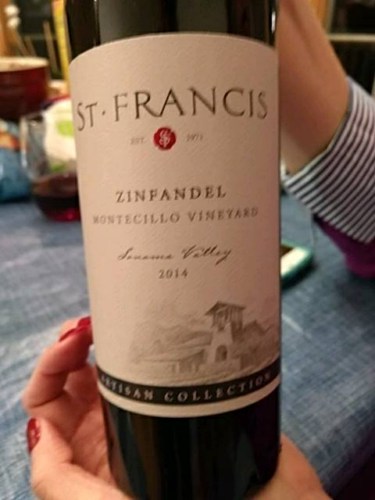 Francis Artisan Collection Montecillo Vineyard Zinfandel