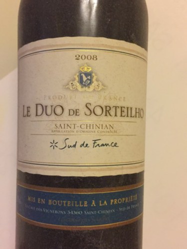 Cave des Vignerons de Saint-Chinian Le Duo de Sorteilho | Vivino US