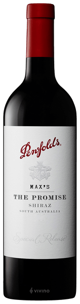 Penfolds Max's The Promise Shiraz
