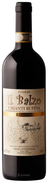 Podere Il Balzo Chianti Rùfina Riserva