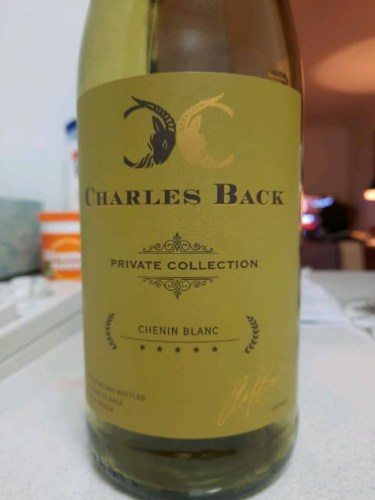 2017 Charles Back Private Collection Chenin Blanc | Vivino US