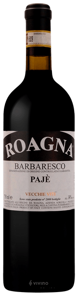 Roagna Pajè Barbaresco Vecchie Viti