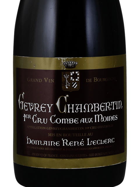 Domaine René Leclerc Gevrey-Chambertin Premier Cru Combe aux