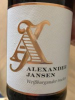 Alexander Jansen Weissburgunder Trocken