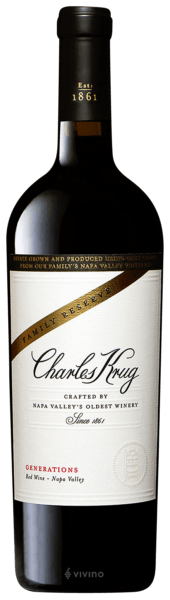 Charles Krug Family Reserve Generations