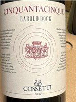 Cossetti Cinquantacinque Barolo | Vivino English