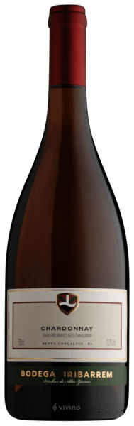 Vinho Bodega Iribarrem Branco Seco Brasil Chardonnay 2023 750ml