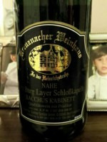 Günther Schlink Kreuznacher Weinhaus Burg Layer Schlosskapelle Bacchus Kabinett