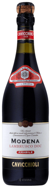 Cavicchioli Lambrusco di Modena Amabile