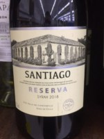 Tierra del Fuego Santiago Reserva Syrah