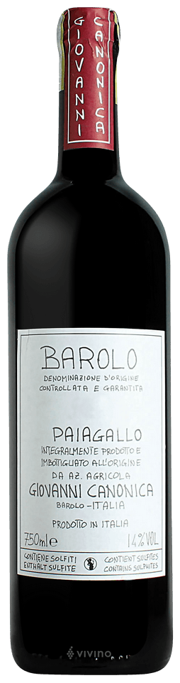 Giovanni Canonica Barolo Paiagallo | Vivino English