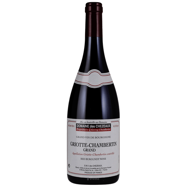 ワイン GRIOTTE-CHAMBERTIN DOMAINE des CHEZEAUX Domaine des Chezeaux Griotte-Chambertin Grand Cru | Vivino English
