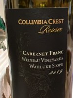 Columbia Crest Weinbau Vineyards Reserve Cabernet Franc
