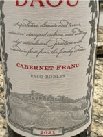 DAOU Cabernet Franc