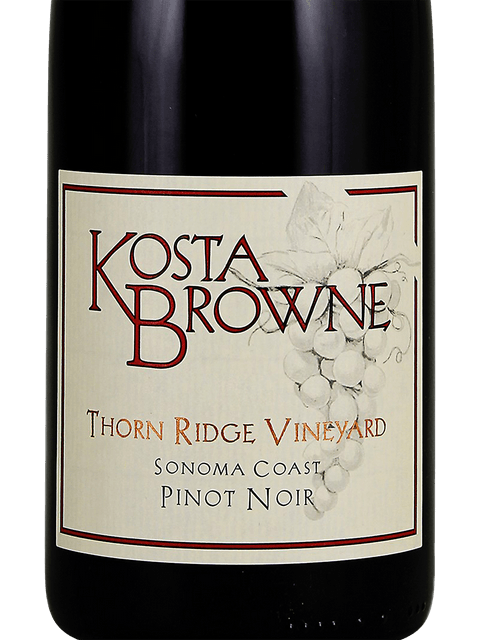 Thorn Ridge Vineyard Pinot Noir