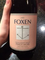 Foxen Sanford & Benedict Vineyard Pinot Noir