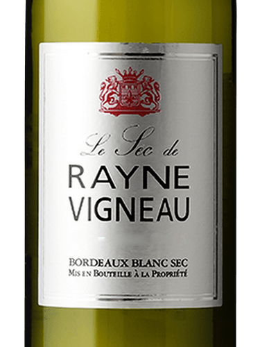 Château de Rayne Vigneau Le Sec de Rayne Vigneau | Vivino