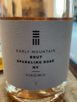 Early Mountain Sparkling Brut Rosé