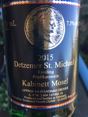 Pieroth Detzemer St. Michael Riesling Kabinett | Vivino US