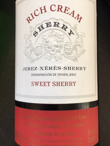 sherry sweet wine