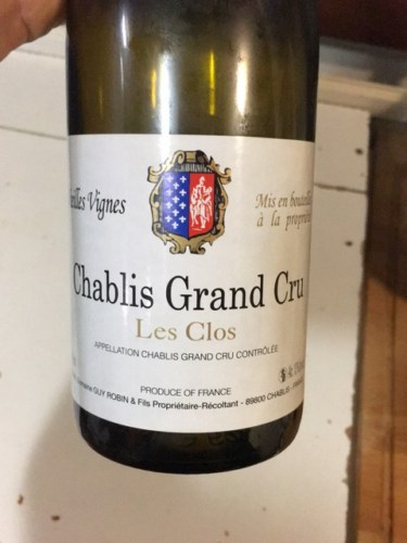 2008 Domaine Guy Robin & Fils Vieilles Vignes Chablis Grand Cru 'Les ...
