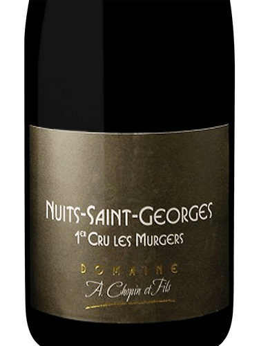 Domaine A. Chopin et Fils Nuits-Saint-Georges 1er Cru 'Les Murgers