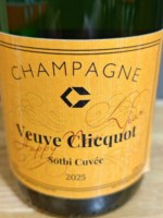Veuve Clicquot Sotbi Cuvée Champagne