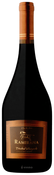 Vinho Ramirana Tinto Seco Chile Trindade Vineyards Syrah 2020 750ml