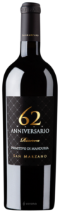 San Marzano 62 Anniversario Primitivo di Manduria Riserva 2019