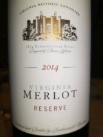 Barboursville Vineyards Merlot Reserve