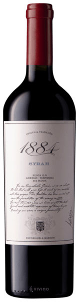 Escorihuela Gascón 1884 Syrah