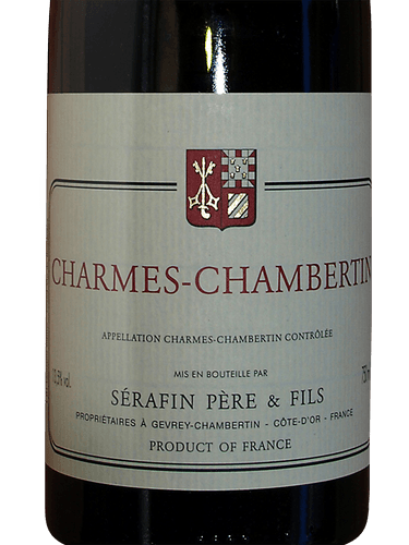 Charmes-Chambertin Grand Cru - 2015 - Domaine Sérafin Père & Fils main image 1