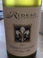 Rideau Reserve Viognier