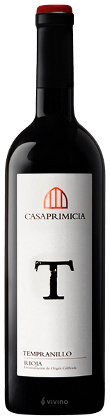 Bodegas Casa Primicia Tempranillo