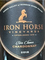 Iron Horse Two Clones Chardonnay
