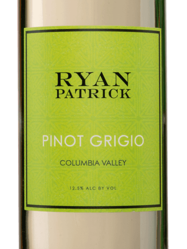 Ryan Patrick Pinot Grigio | Vivino English
