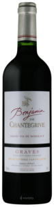 Château de Chantegrive Benjamin de Chantegrive Graves N.V.